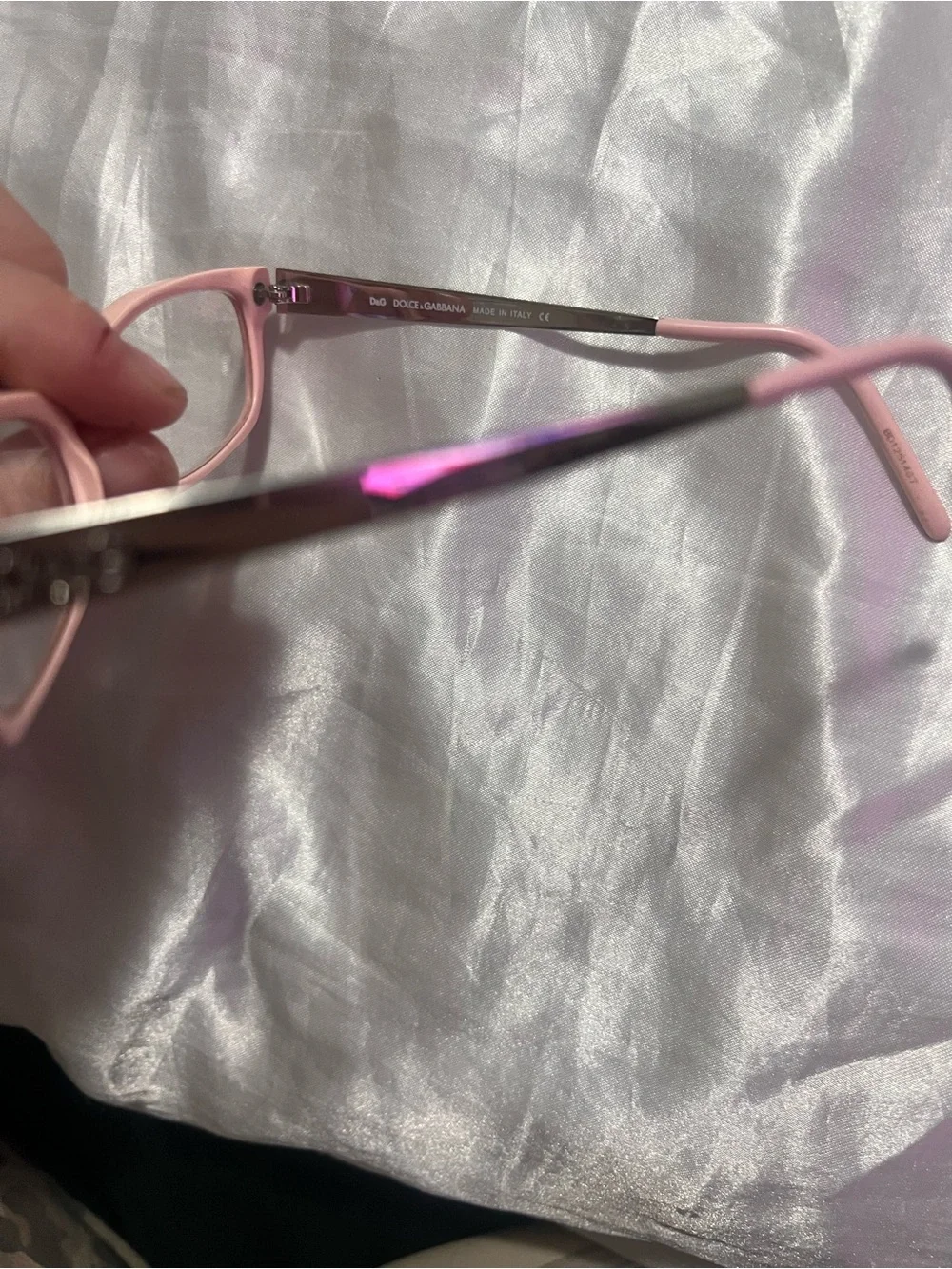 Dolce & Gabbana Pink Kids Size Eyewear Frames
